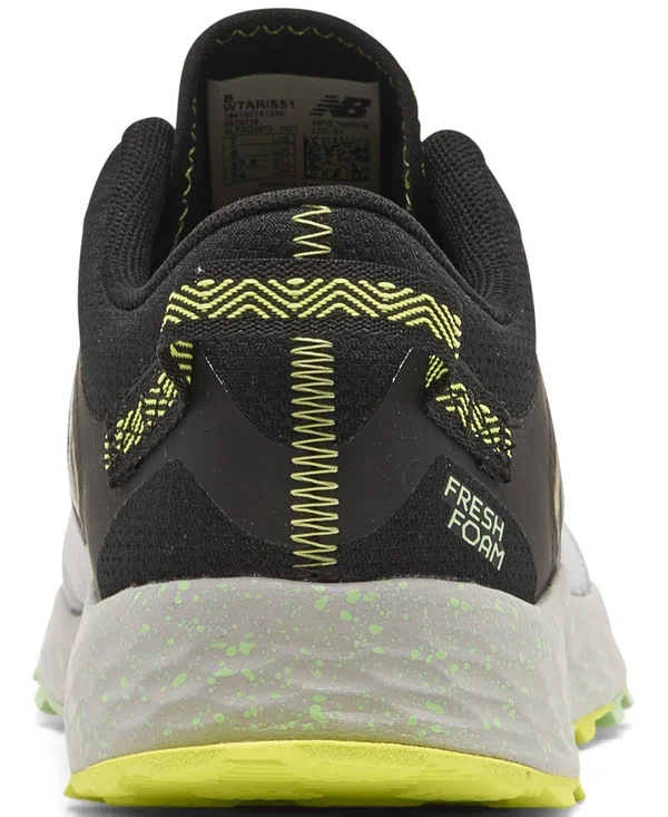 Women's New Balance Fresh Foam Arishi Trail Running Shoe, Size: 7.5, Black