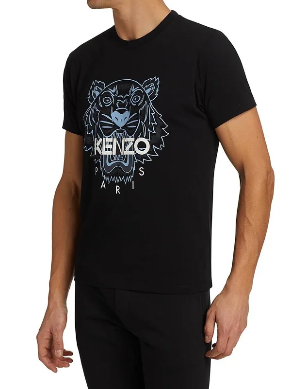Kenzo Blue Classic Tiger T-Shirt