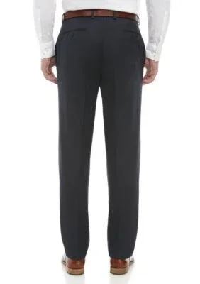 Lauren Ralph Lauren Men's Microtwill UltraFlex Dress Pants - Navy