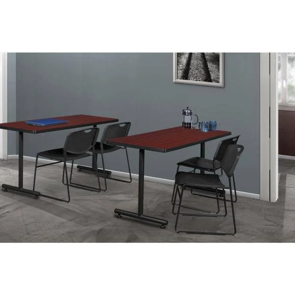 Regency Zim Black Stack Chair