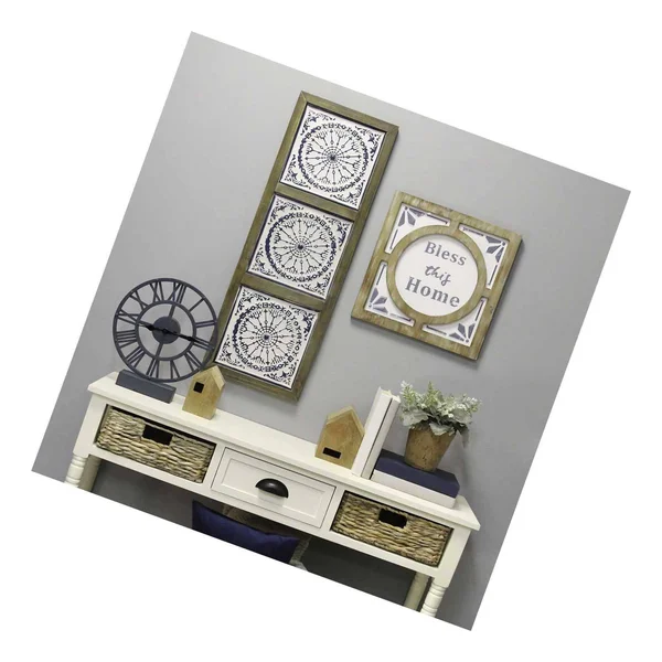 Stratton Home Decor Mykonos Medallion Panel Wall Dcor, Multi