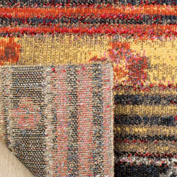 Safavieh Montage MTG217P Rust - Multi 9& x 12& Area Rug