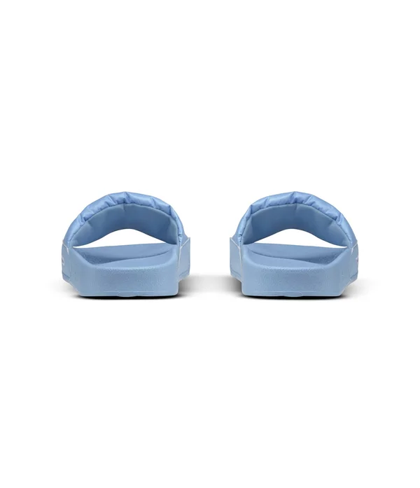The North Face Women's Nuptse Slide - 6 - Angel Falls Blue - TNF White