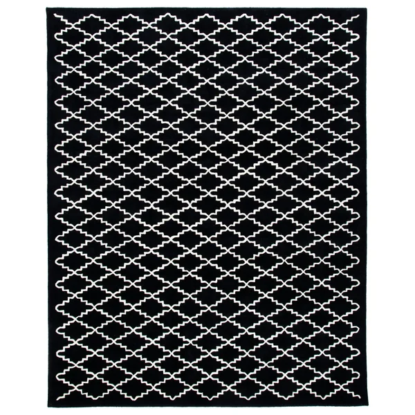 Safavieh Chatham Black & Ivory 8& x 10& Rug