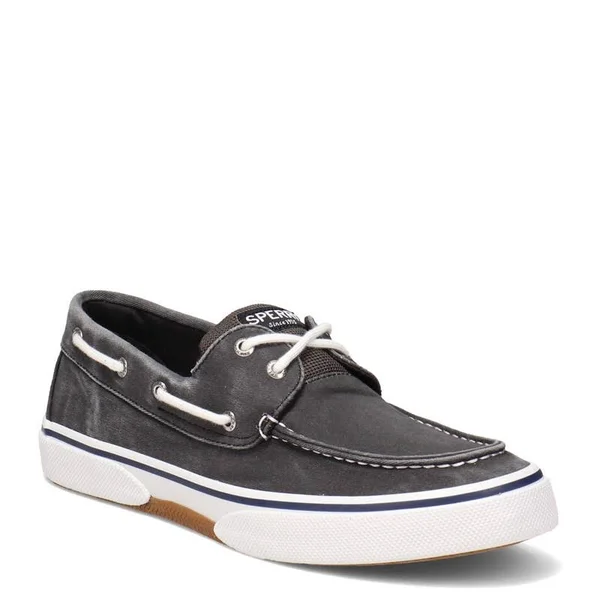 Men's Sperry, Halyard Boat Shoe, 11 W, Fabric, Peltz Shoes