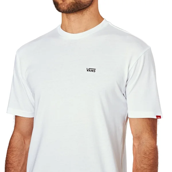 Vans Left Chest Logo Tee - White