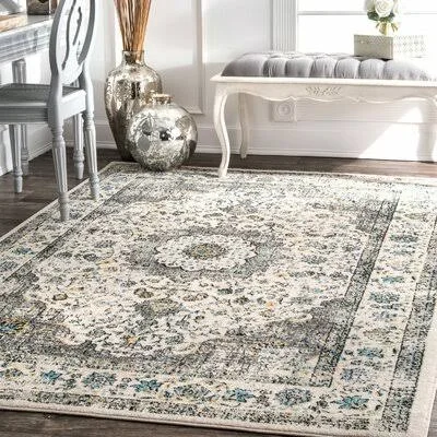 Geralyn Oriental Gray Area Rug Laurel Foundry Modern Farmhouse Rug Size: Rectangle 5& x 7&5x22