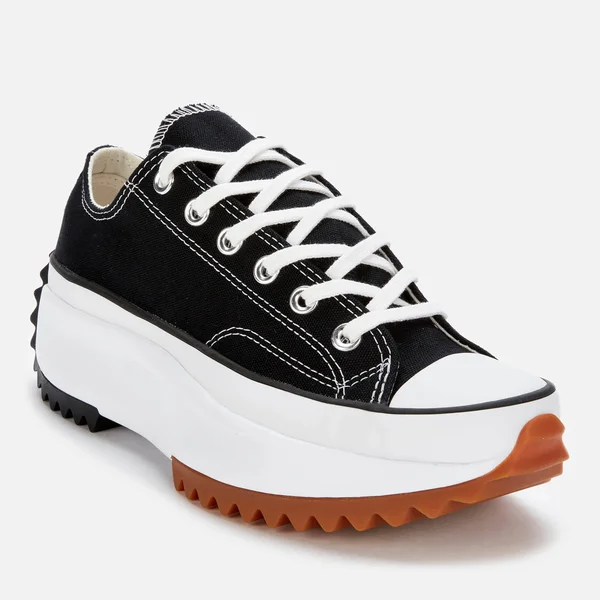 Converse Run Star Hike Platform Ox in Black