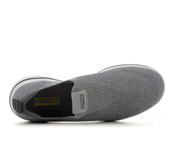 Skechers Men's Go Walk 5 Performance Slip-On Shoes Grey/White 9