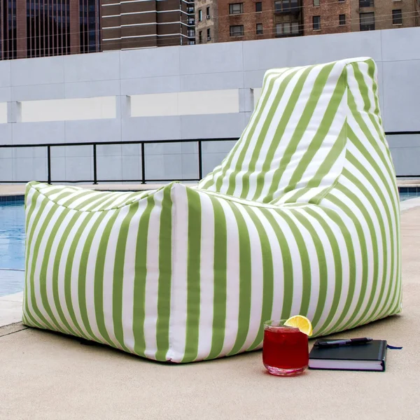 Jaxx Juniper Outdoor Bean Bag Patio Chair - Navy