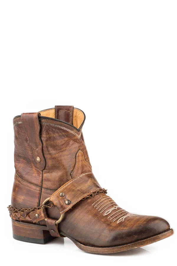 Roper Selah (Brown Leather) Cowboy Boots