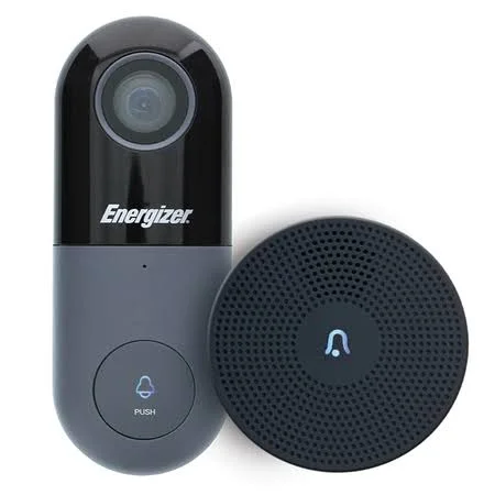 Energizer Connect Eod1-1003-Sil Smart Wi-Fi 1080p Full HD Video Doorbe