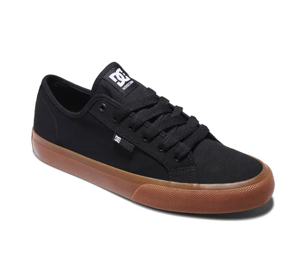 DC Men's Manual Skate Shoe Size 6.5 Black/Gum