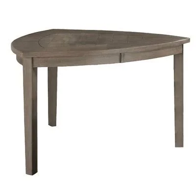 Daniyal Counter Height Dining Table Gracie Oaks Table Top Color: Gray, Table Base Color: Gray