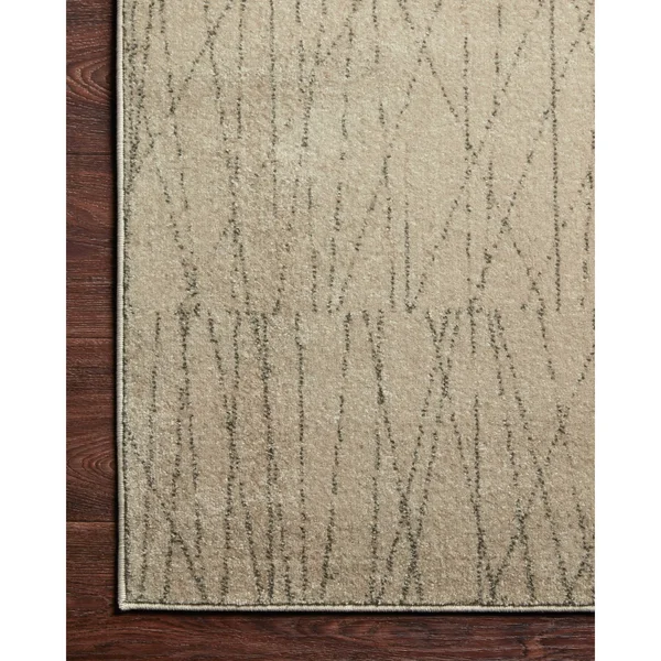 Alexander Home Bradford Modern Pendulum Area Rug - 6&-7x22 x 9&-7x22 - Beige - Pepper
