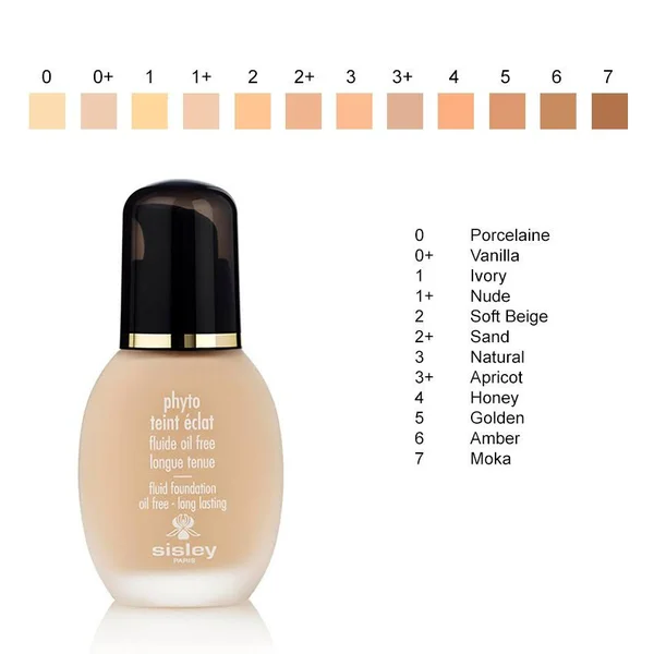 Sisley Phyto Teint Eclat Fluid Foundation Oil Free 1.0 oz Ivory