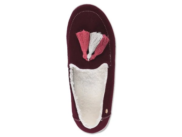 Spenco Hearthside Slippers for Women Burgundy, Women's 10, Medium