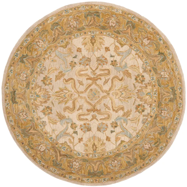 Safavieh AN576B Anatolia Area Rug - Ivory, Brown: 8-ft x 10-ft