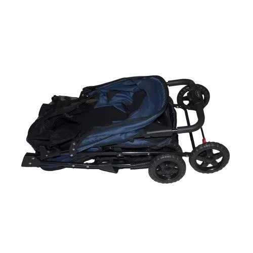Pet Gear Happy Trails Stroller for Cats and Dogs Up to 30pounds Cobalt Medium