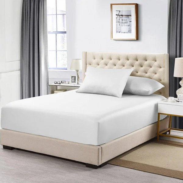 Royal Tradition Split Top ( Flex) California King Fitted Sheet 608 Thread Count Pure Cotton ( Fitted Sheet Only) Flex Top Califo