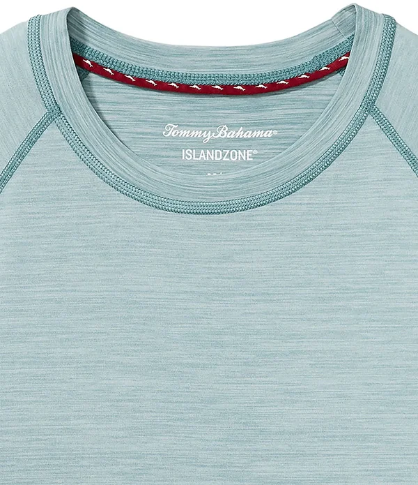 Tommy Bahama Delray IslandZone Crewneck T-Shirt - Iced Aqua