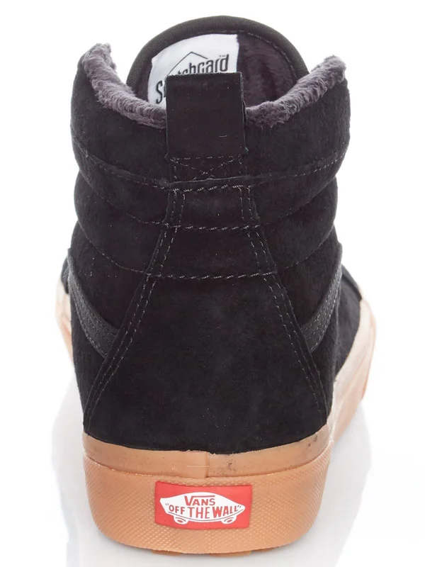 Vans SK8 Hi MTE Black/Gum Men's Classic Skate Shoes Size 12