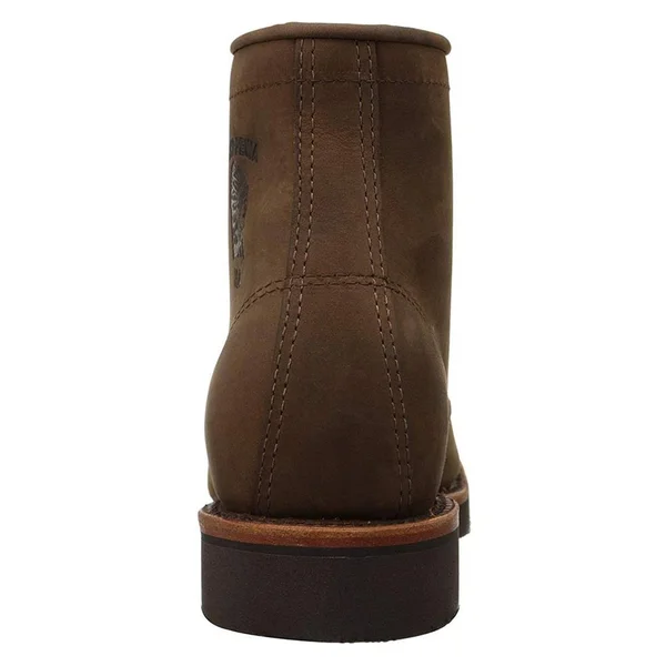 Chippewa Men's 6 inch Lace-Up Work Boot Round Toe, Size: 10.5 D, Brown