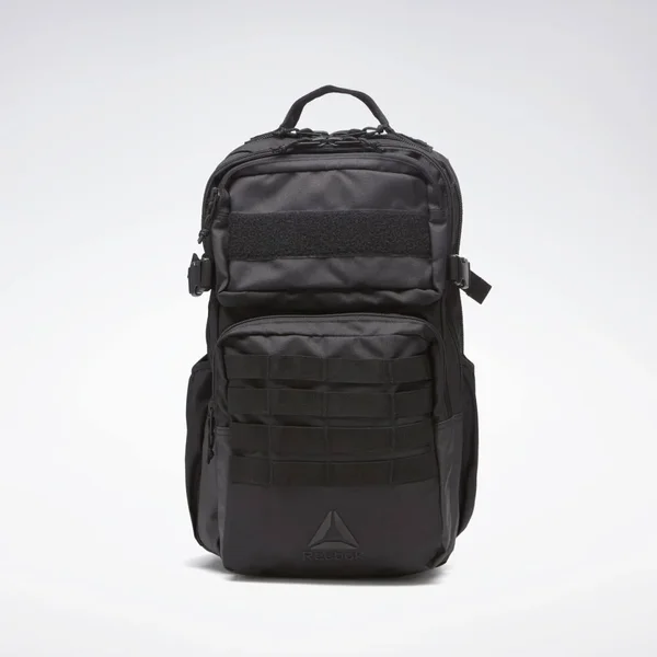 Reebok Unisex Training Day Backpack in Black Size N Sz - Training Accessories, 9.5" x 10.5" x 18.5"