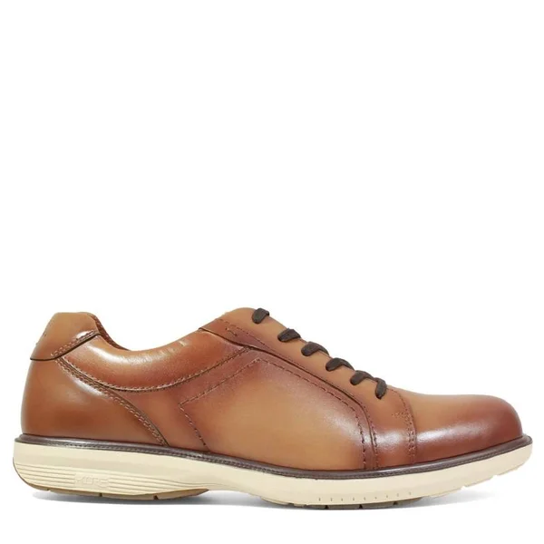 Men's Nunn Bush Mayfield St. Lace to Toe Oxford - Size: 14, Brown