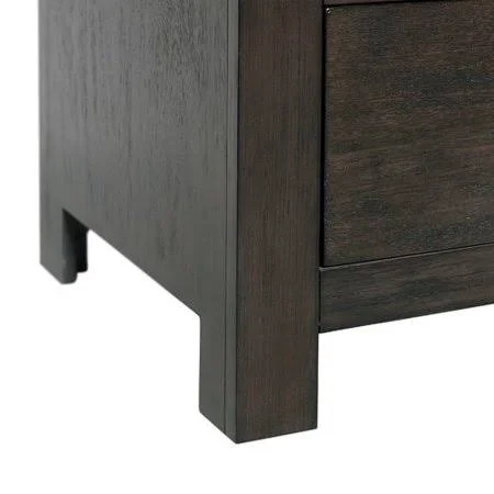 Gracie Oaks Mccorkle 5 Drawer Chest - Black