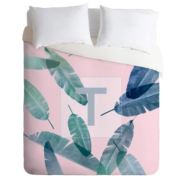 Deny Designs Iveta Abolina Peaches N Cream T Twin Duvet Set - Multi