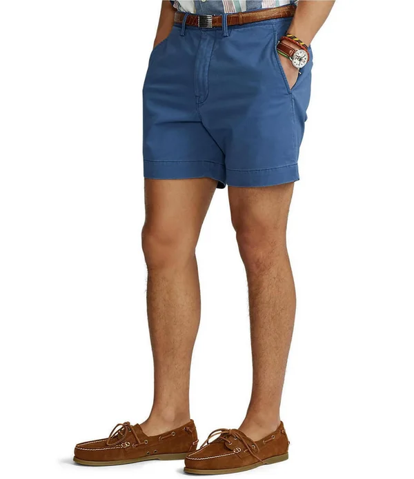 Polo Ralph Lauren Men's Stretch Classic Fit Shorts - Blue - 36