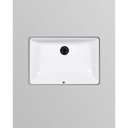 Icera L-2420.06 Muse Vitreous China Rectangular Undermount Bathroom Sink with Overflow Sink Finish: Balsa