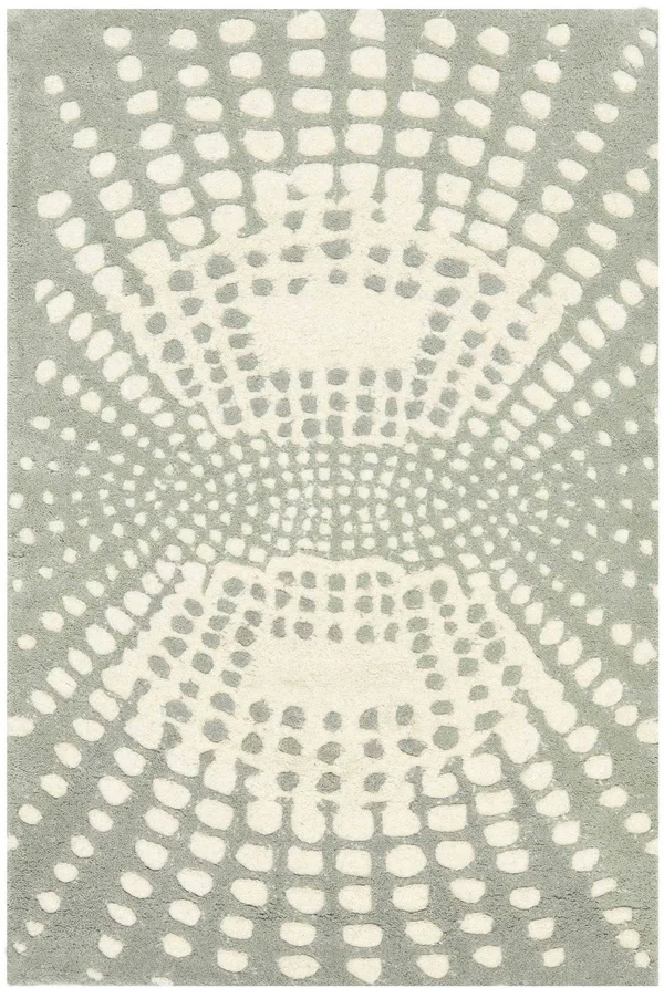 Safavieh Soho Rug SOH769A Blue, Ivory, 6& x 6& Square