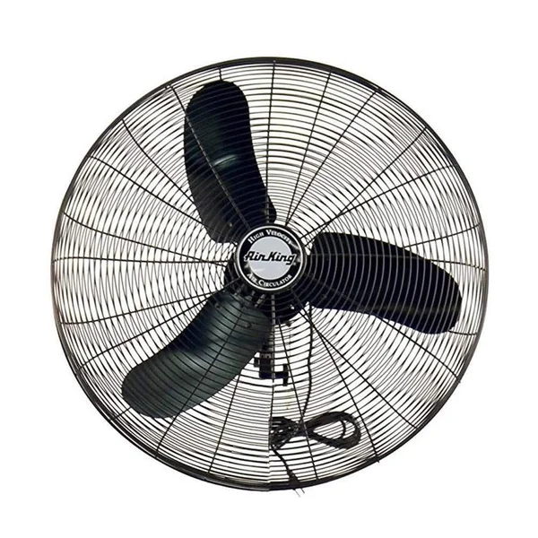 Air King Industrial Grade 3 Speed 30 inch 1/3 HP Oscillating Wall Mount Fan 9075