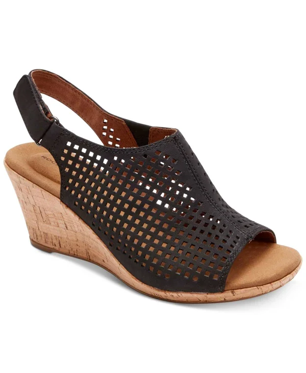 Rockport Briah Wedge Sandal - Women's - Black