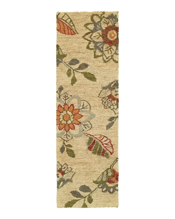 Tommy Bahama Valencia 57709 2&6x22 x 8&0x22 Runner Beige - Multi Area Rug