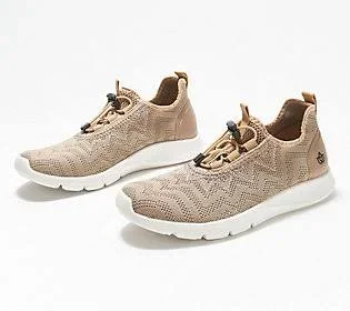 Spenco Orthotic Mesh Slip-On Sneaker - Chelsea, Size 8 Medium, Light Taupe