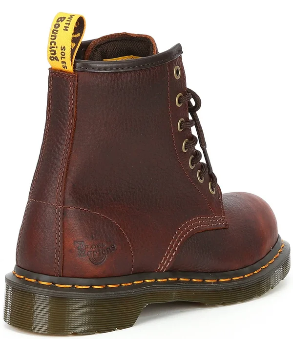 Dr. Martens Maple Steel Toe Side-Zip Boots, Women's Teak