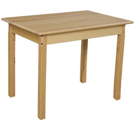 Wood Designs 36x22 x 24x22 Rectangular Activity Table Size: 27x22 H x 36x22 W x 24x22 D