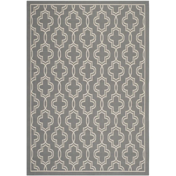 Safavieh Martha Stewart MSR4274-246 6&7x22 x 9&6x22 Anthracite - Beige Area Rug