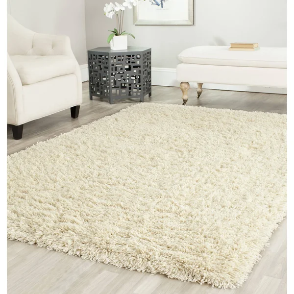 Safavieh Shag 300 SG302A 5' x 8' Ivory Rug
