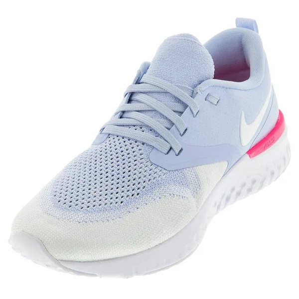 Nike Women's Odyssey React Flyknit 2 Running Shoes - Blue - Size 6.5