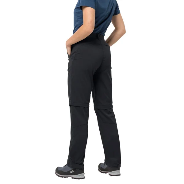 Jack Wolfskin Activate Light Zip Off Women - Black - Pants 40