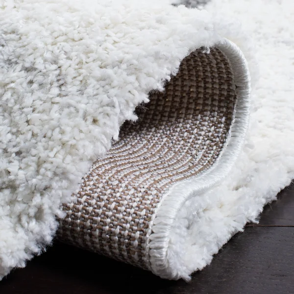 Safavieh Clearance August Shag AUG582F Ivory Rug - 6&7x22x6&7x22 - Round