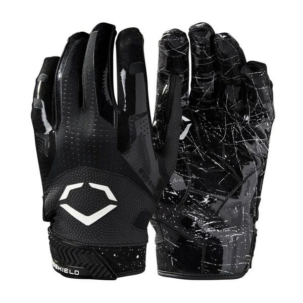 EvoShield Burst Receivers Gloves-Black, Size: Small