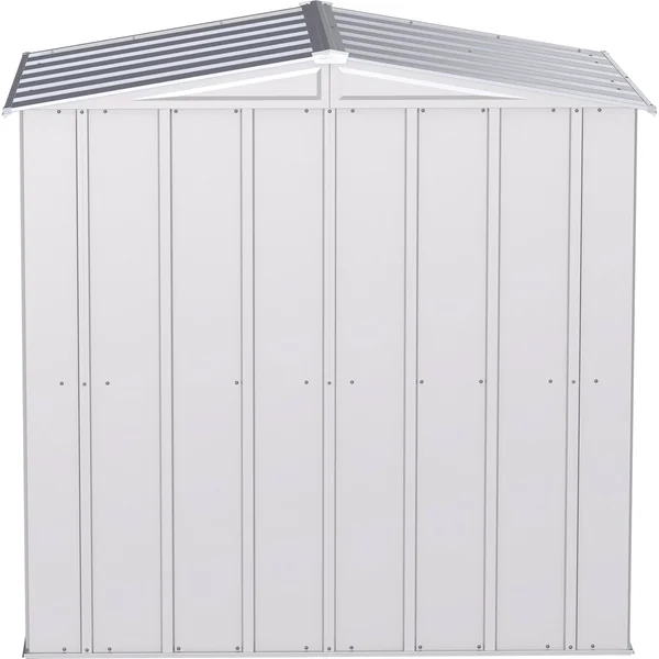 Arrow Classic Steel Storage Shed - 6x5 Flute Grey