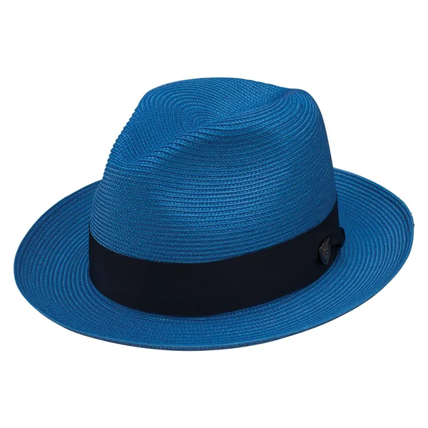 Dobbs Rosebud Black Straw Hat