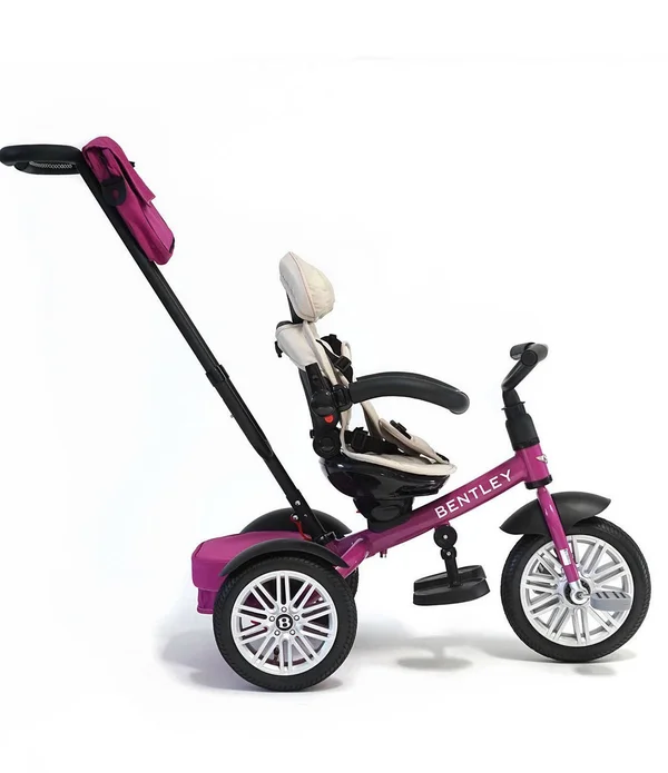 Bentley 6-in-1 Baby Stroller - Kids Trike - Fuchsia Pink