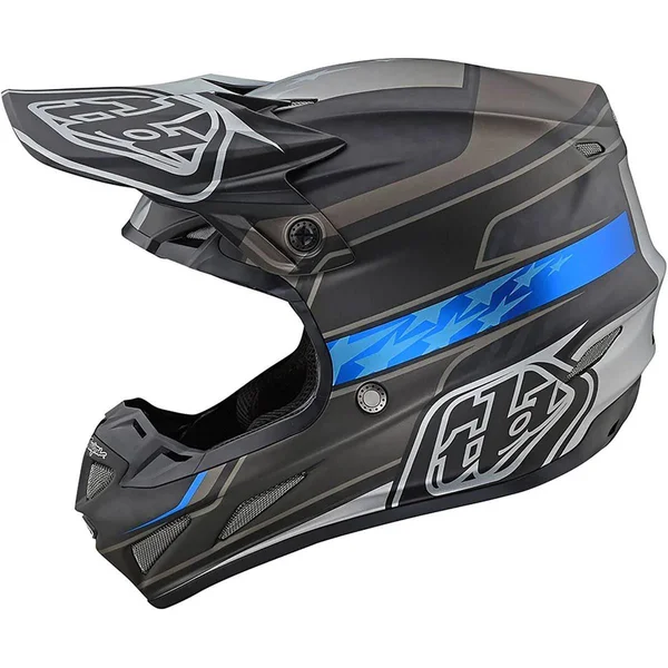 Troy Lee Designs SE4 Carbon Helmet MIPS - Speed Medium - Black/Gray